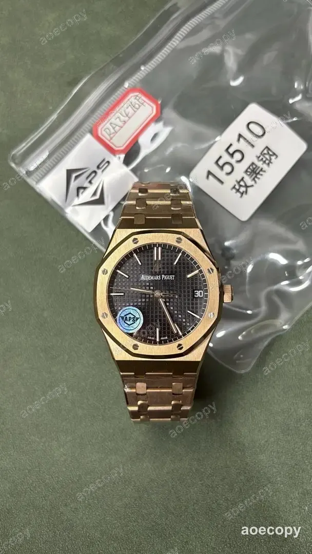 大人気★ オーデマ・ピゲ ロイヤルオーク ブラック ウォッチ 偽物 RA3476F No.0015