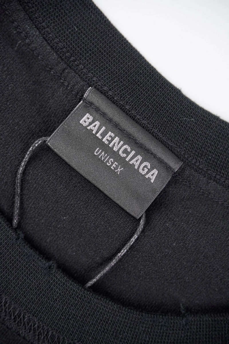 Balenciaga Rainbow Graphic Print T-shirt