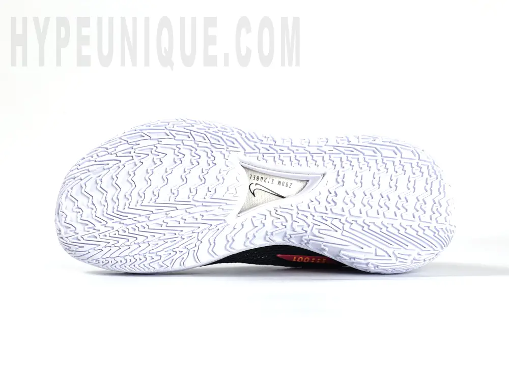 the white outsole