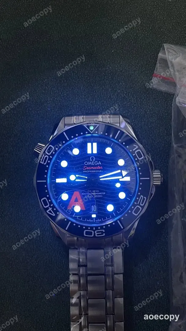 人気モデル オメガ シーマスター ブルー ウォッチ N級品 8800 No.0081