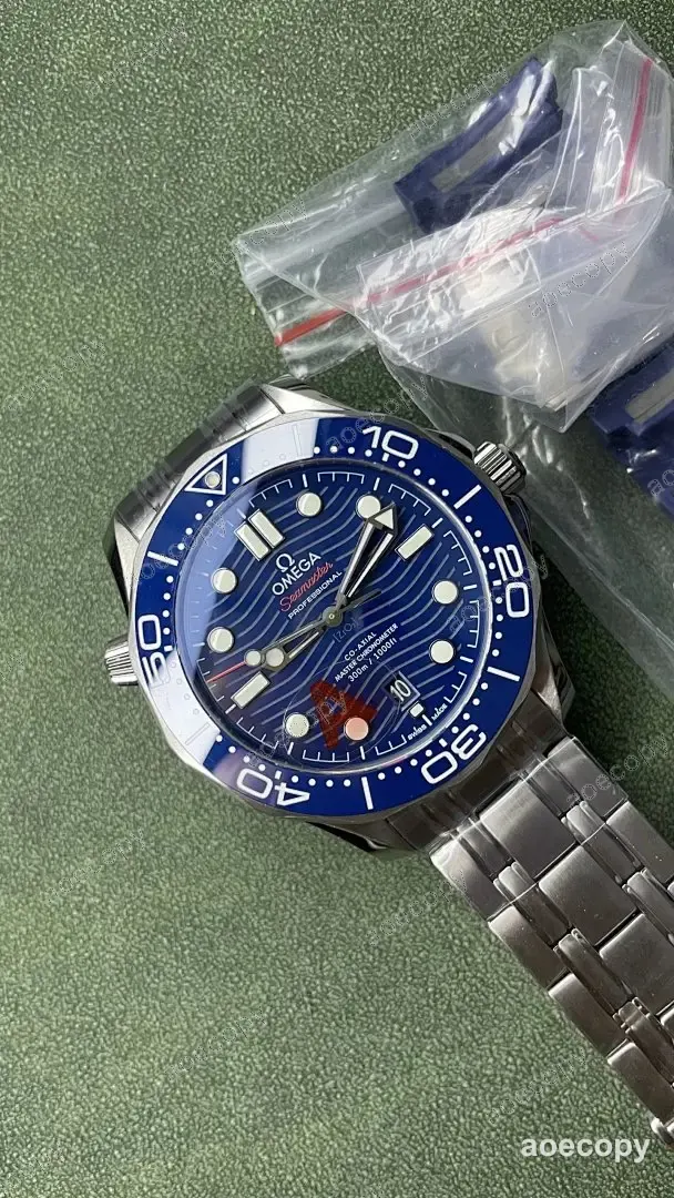 人気モデル オメガ シーマスター ブルー ウォッチ N級品 8800 No.0081