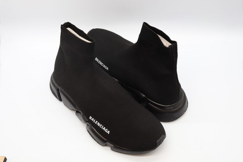 Balenciaga Speed Trainer Mid 'ALL BLACK"