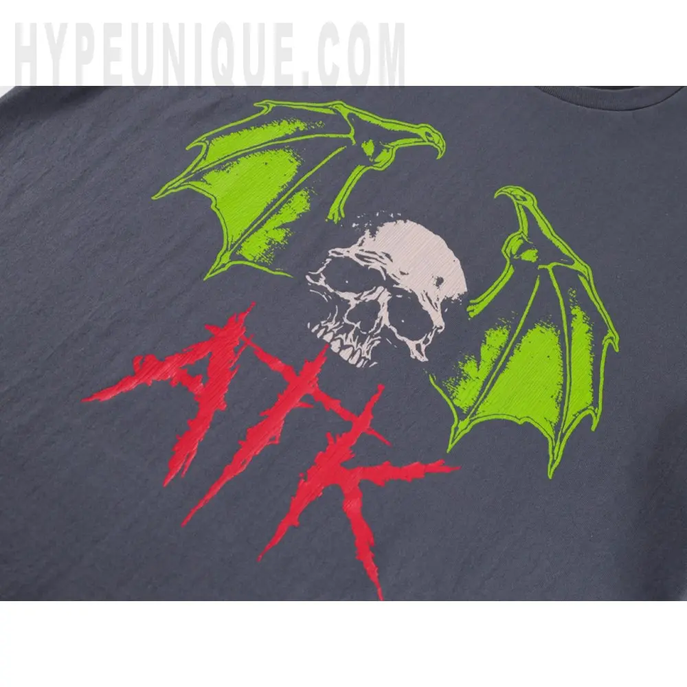 Printed graphic on the front of the garment