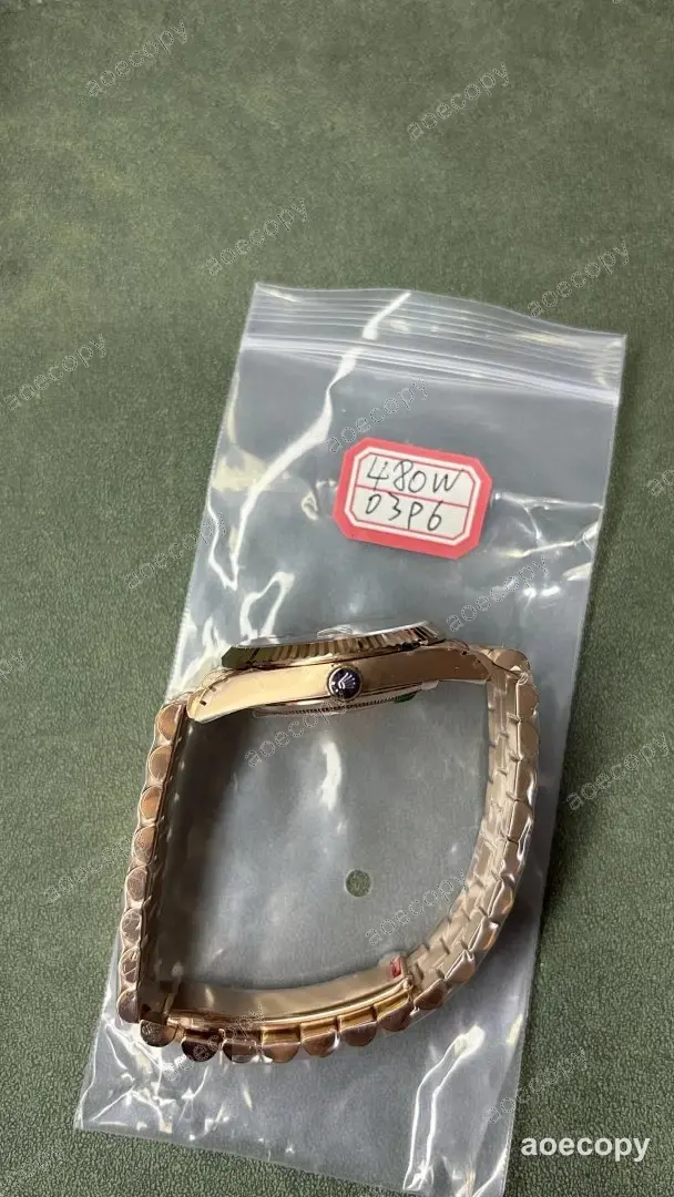 大人気★ ロレックス デイデイト ローズゴールド ウォッチ 偽物 480W83P6 No.0243