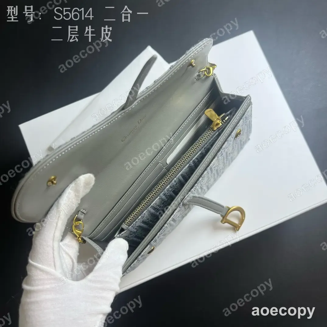 新作 ディオール サドル レザー チェーンウォレット 偽物 No.0004