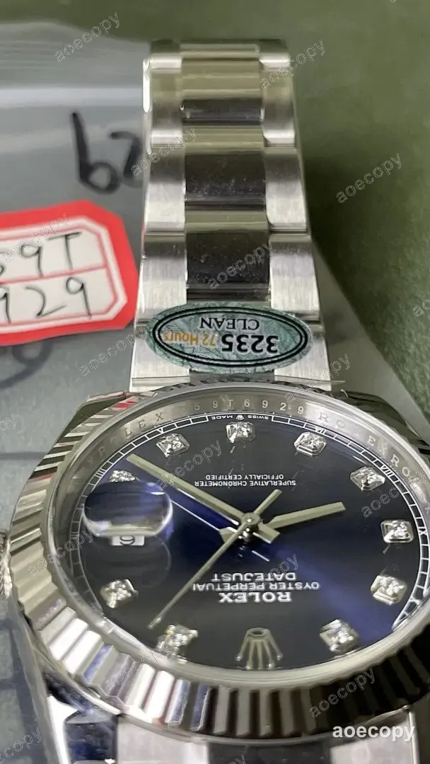 激安 ロレックス デイトジャスト ブルー ウォッチ N級品 Z59T6929 No.0105