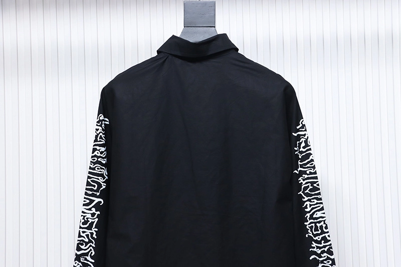 Balenciaga Hollow Flame Totem Print T-shirt