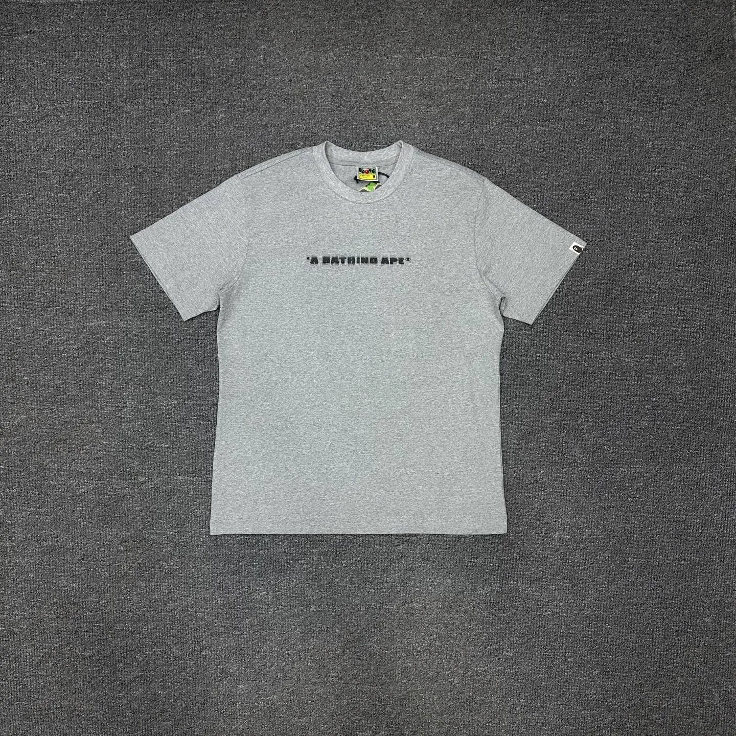 BAPE Pixel Logo Print T-Shirt