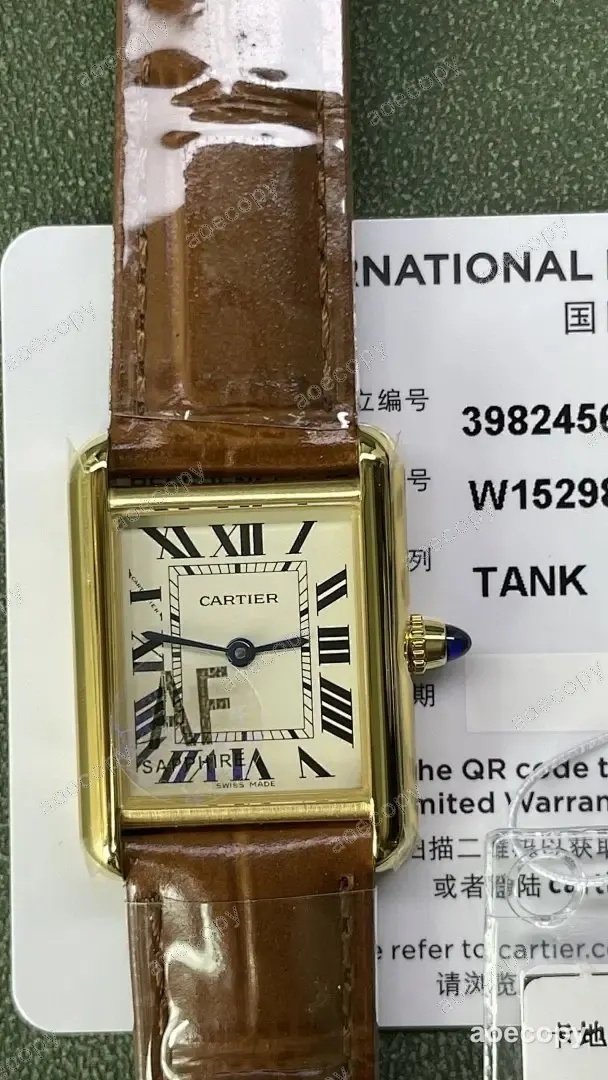 新作 カルティエ タンク ウォッチ N級品 No.0063