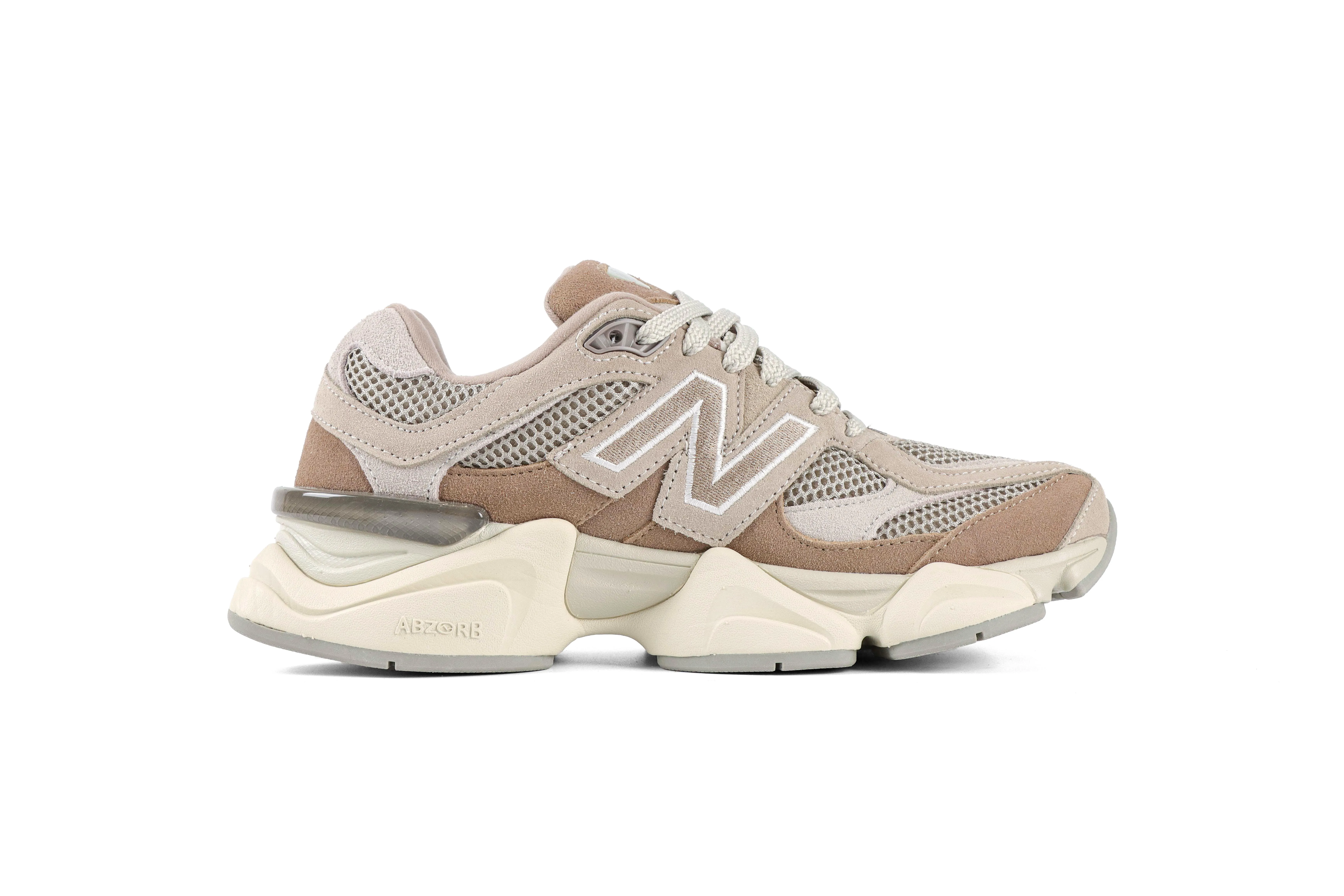 New Balance 9060 Mushroom Arid Stone Sneakers Right Side View
