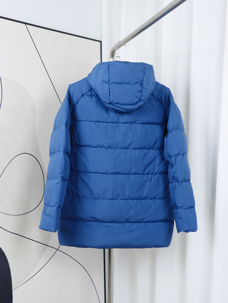 Wunder Puff 7-grid Hooded Down Jacket