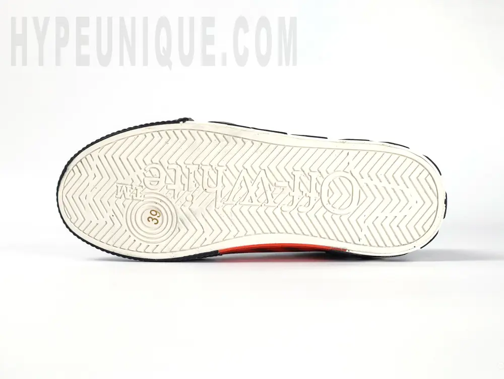 the white outsole