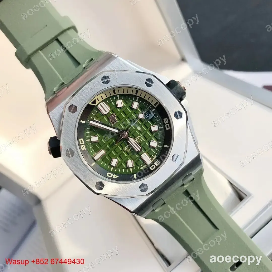 新作 オーデマ・ピゲ ロイヤルオーク グリーン ウォッチ N級品 15720ST No.0066