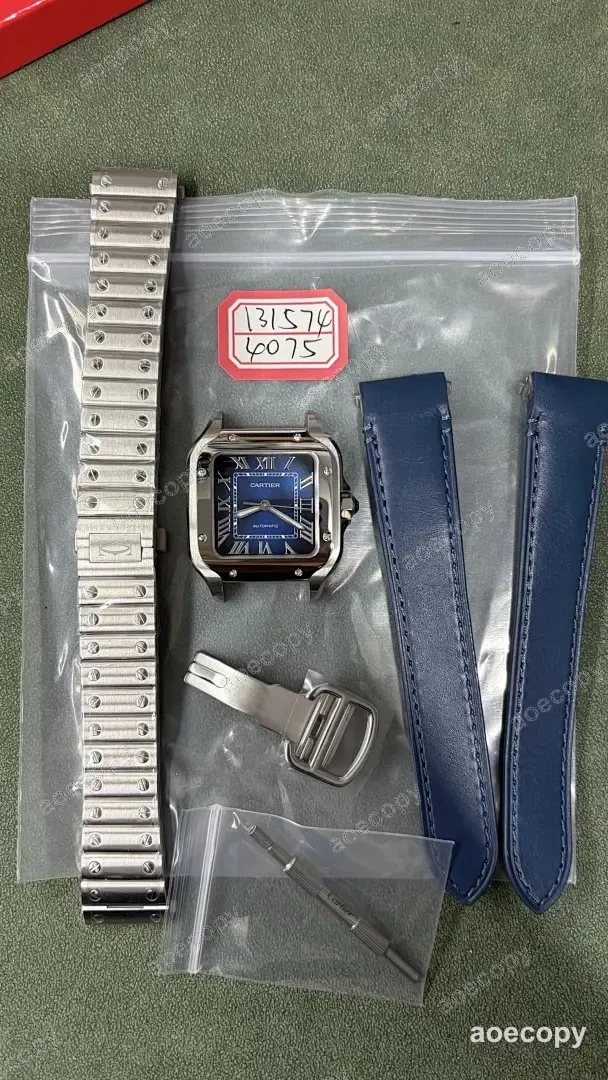新作 カルティエ サントス ブルー ウォッチ N級品 No.0144