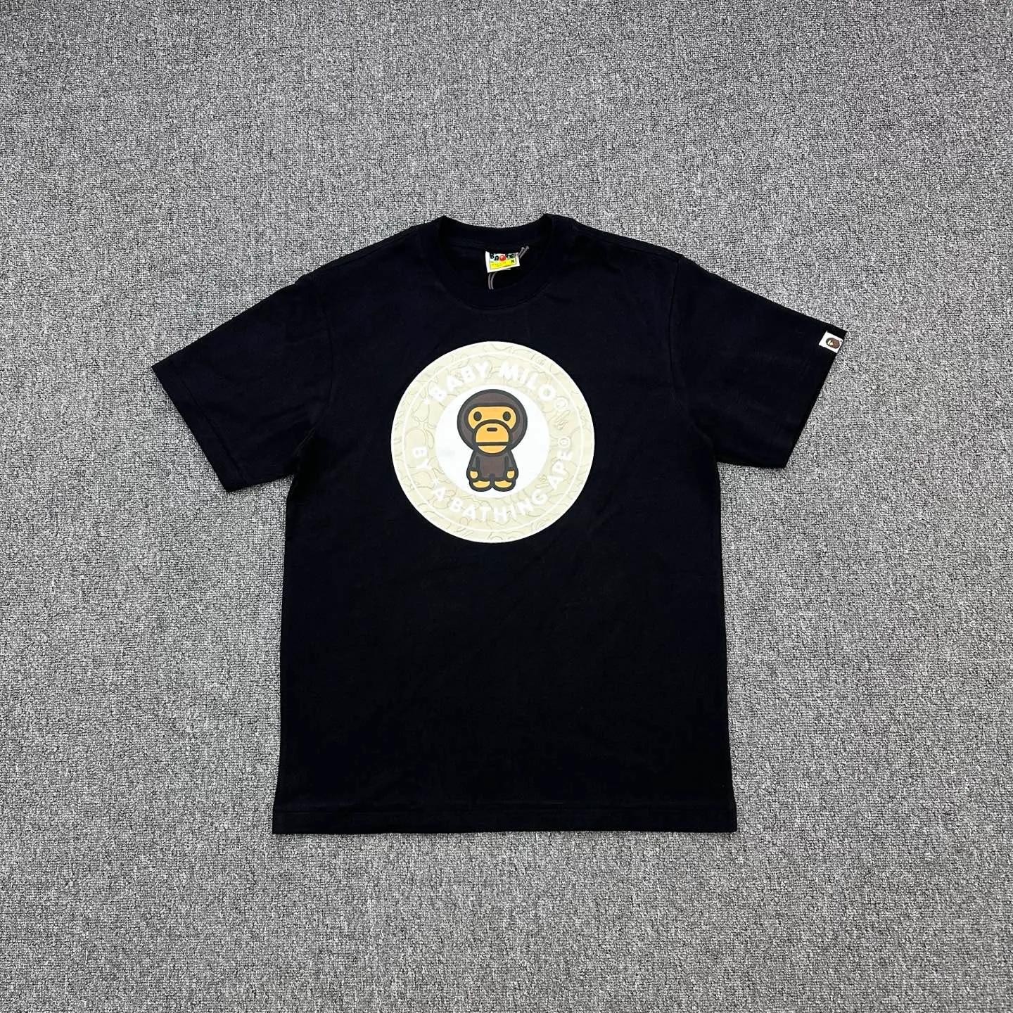 BAPE Round Logo Print T-Shirt