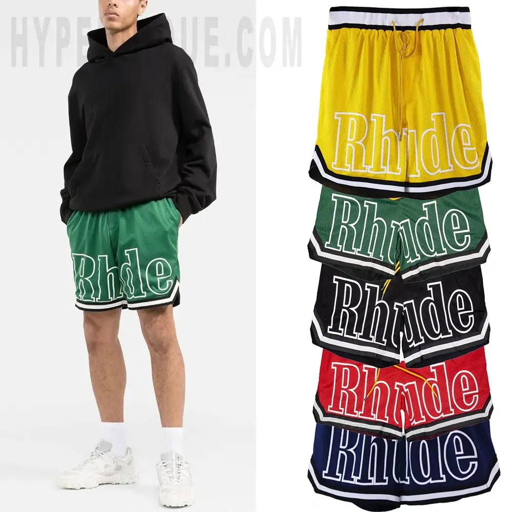 Rhude Court Logo Shorts