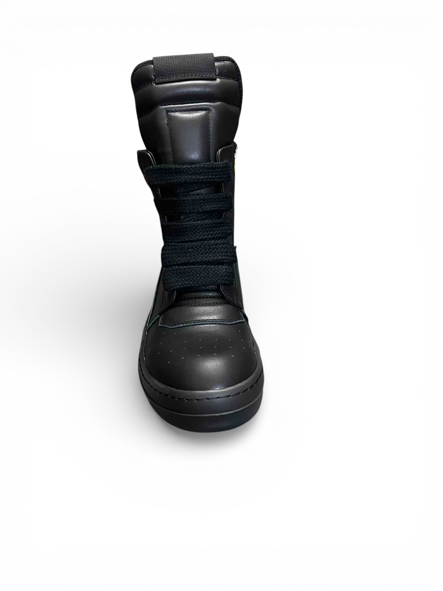 Above the toe of the shoe