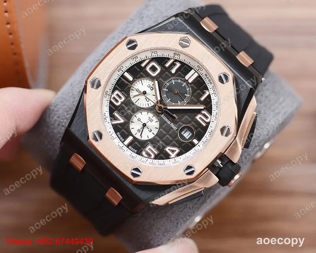 人気モデル オーデマ・ピゲ ロイヤルオーク ブラック ウォッチ N級品 No.0050
