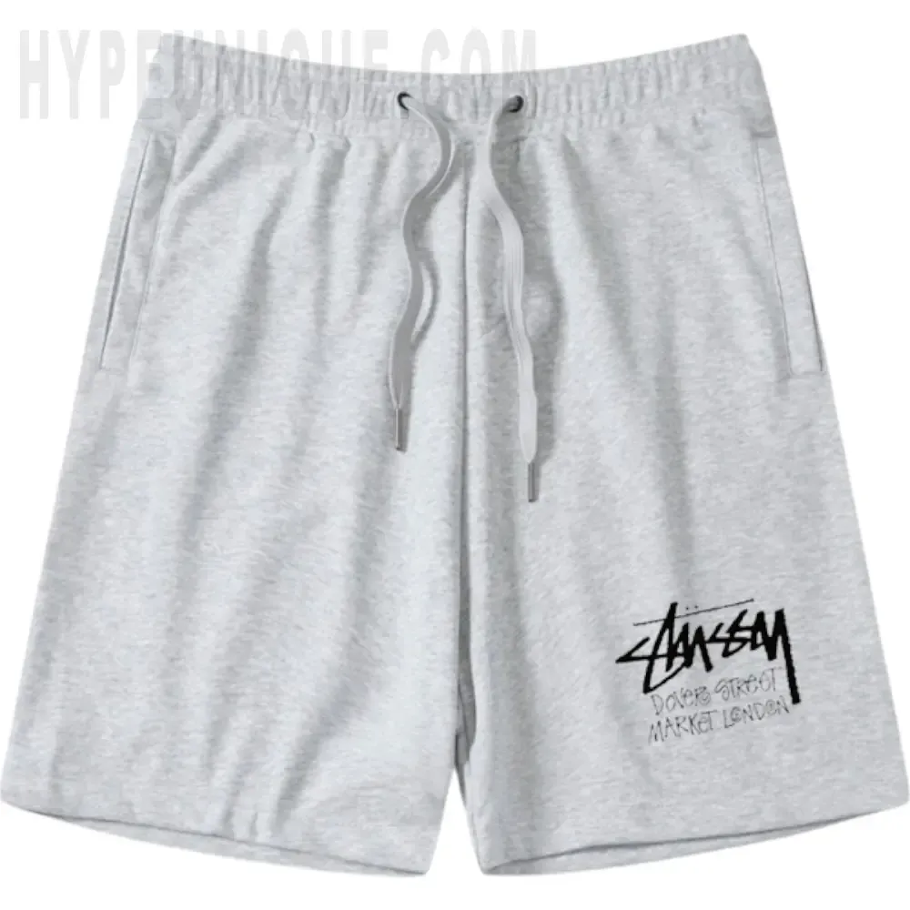 The front of the shorts