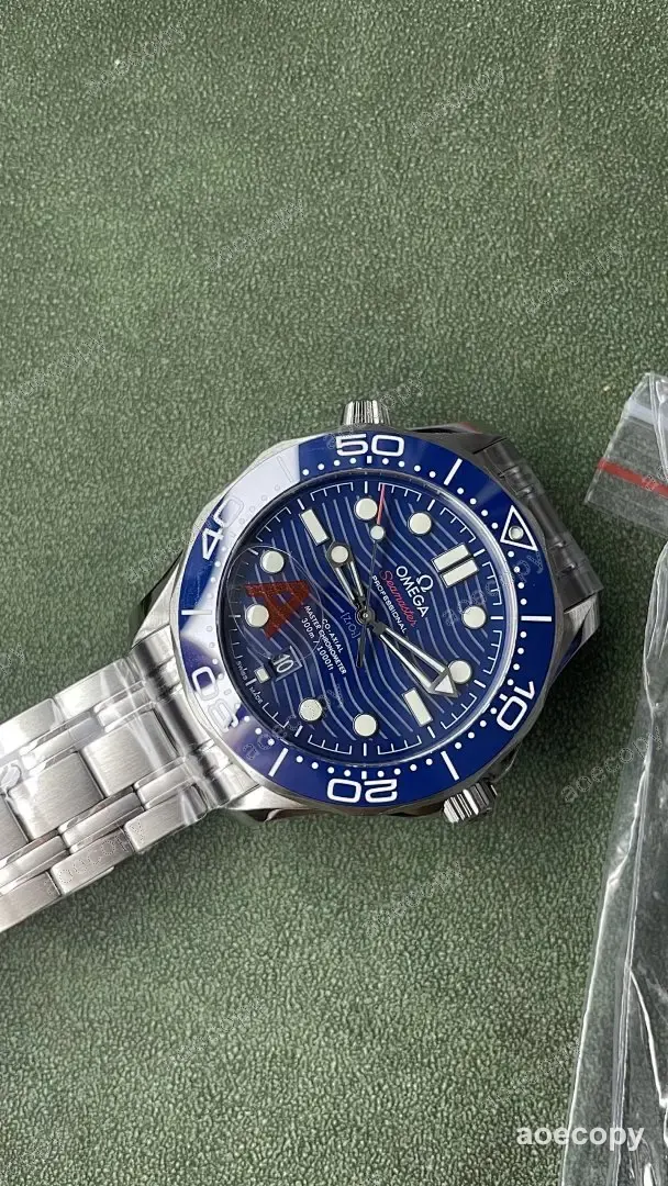 人気モデル オメガ シーマスター ブルー ウォッチ N級品 8800 No.0081