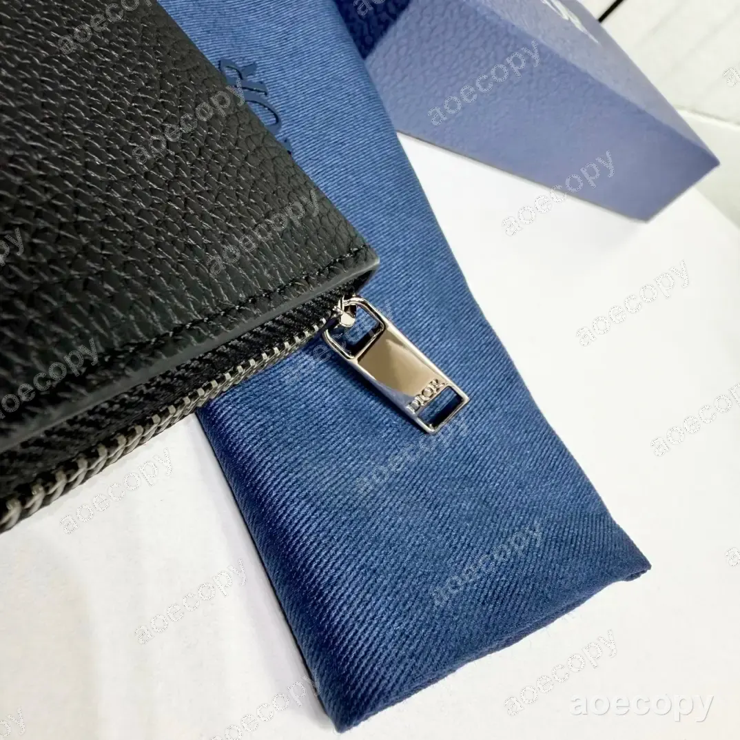 激安 ディオール レザー ブラック ロングウォレット N級品 No.0032