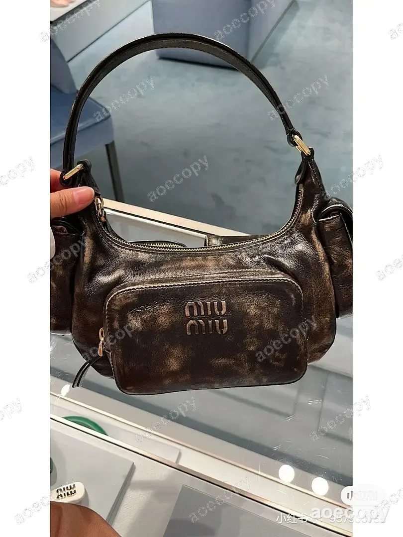 可愛い ミュウミュウ バッグ N級品 No.0233