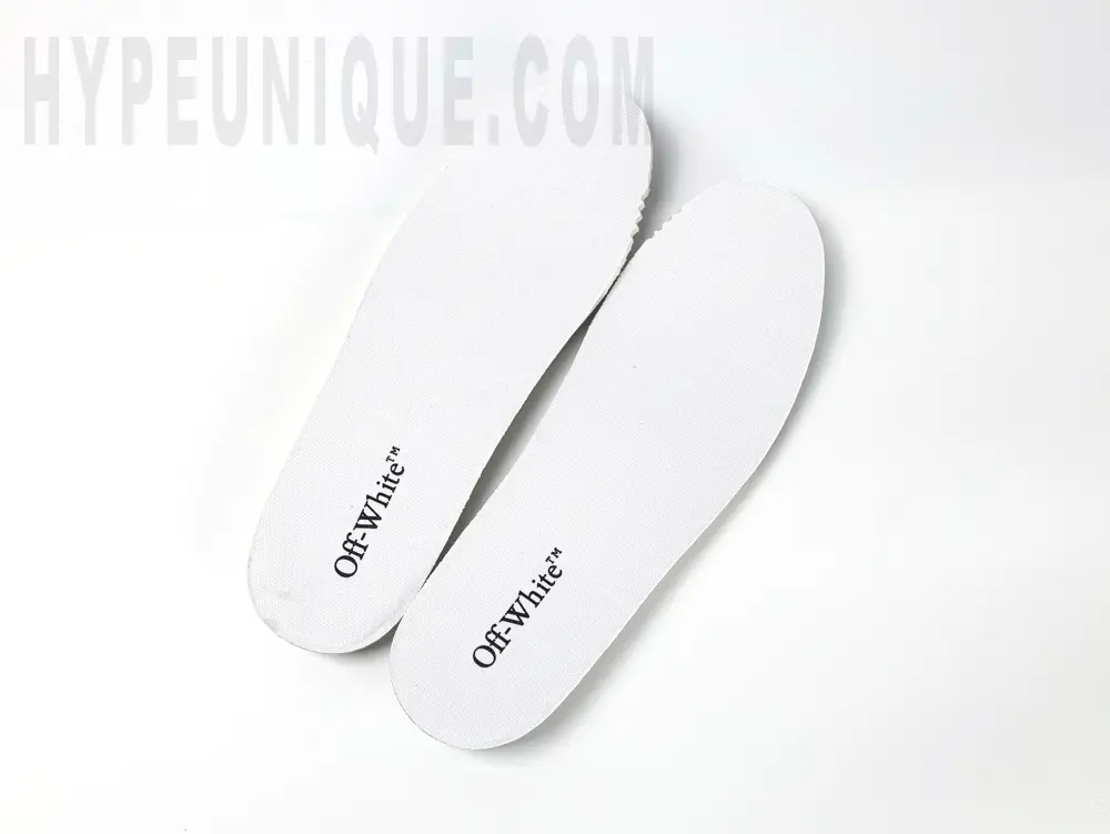 the white insole