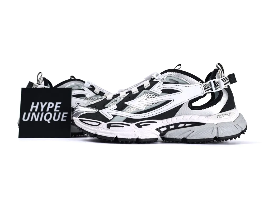 Off-White Be Right Back “Silver Black” Sneakers