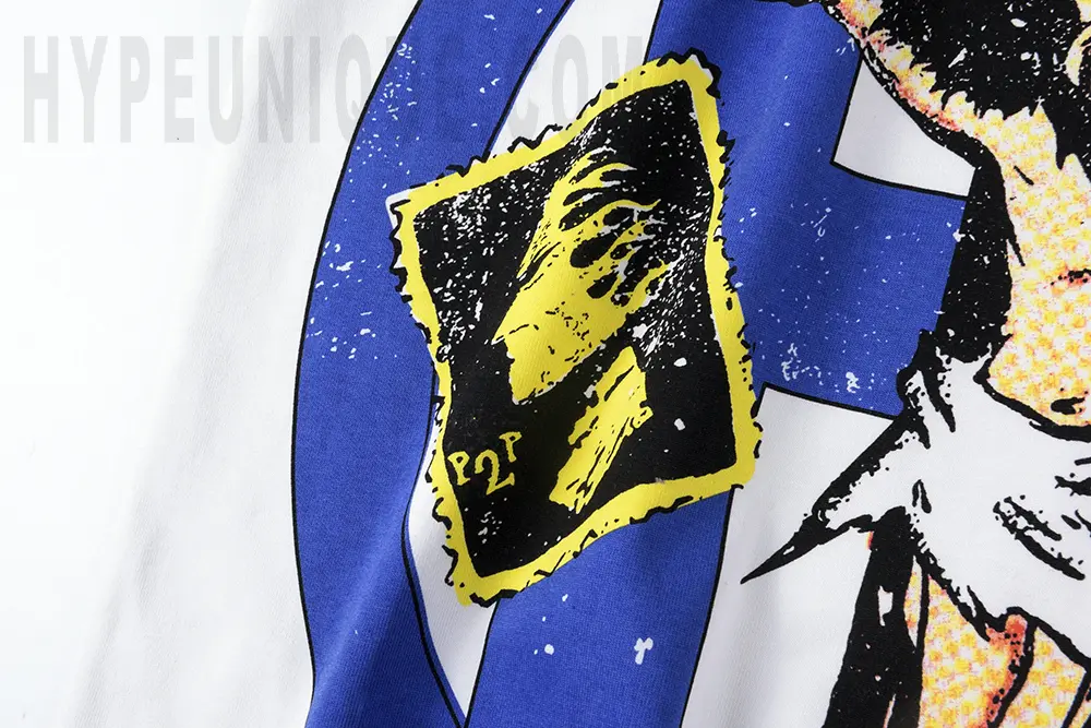 Hellstar Seditionary Savior Tee White's hellstar logo