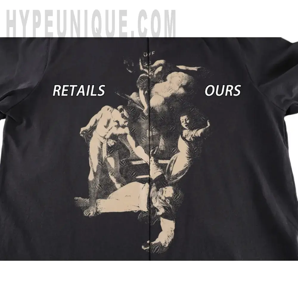 Printed graphic on the front of the garment