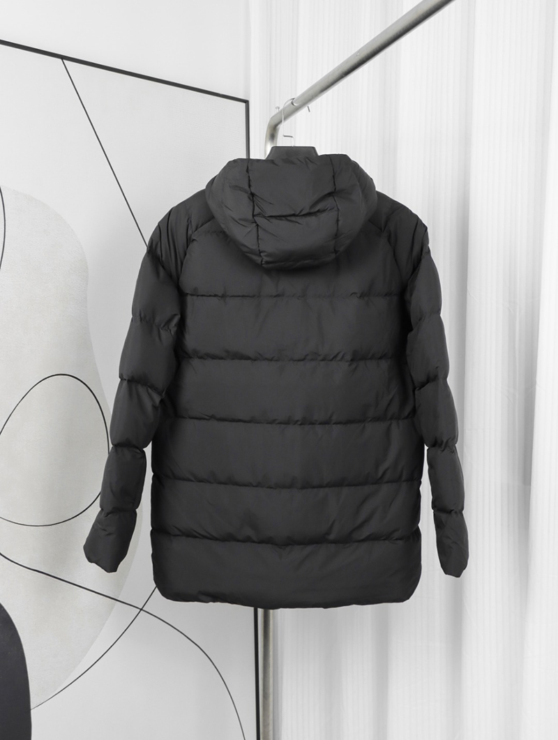 Wunder Puff 7-grid Hooded Down Jacket