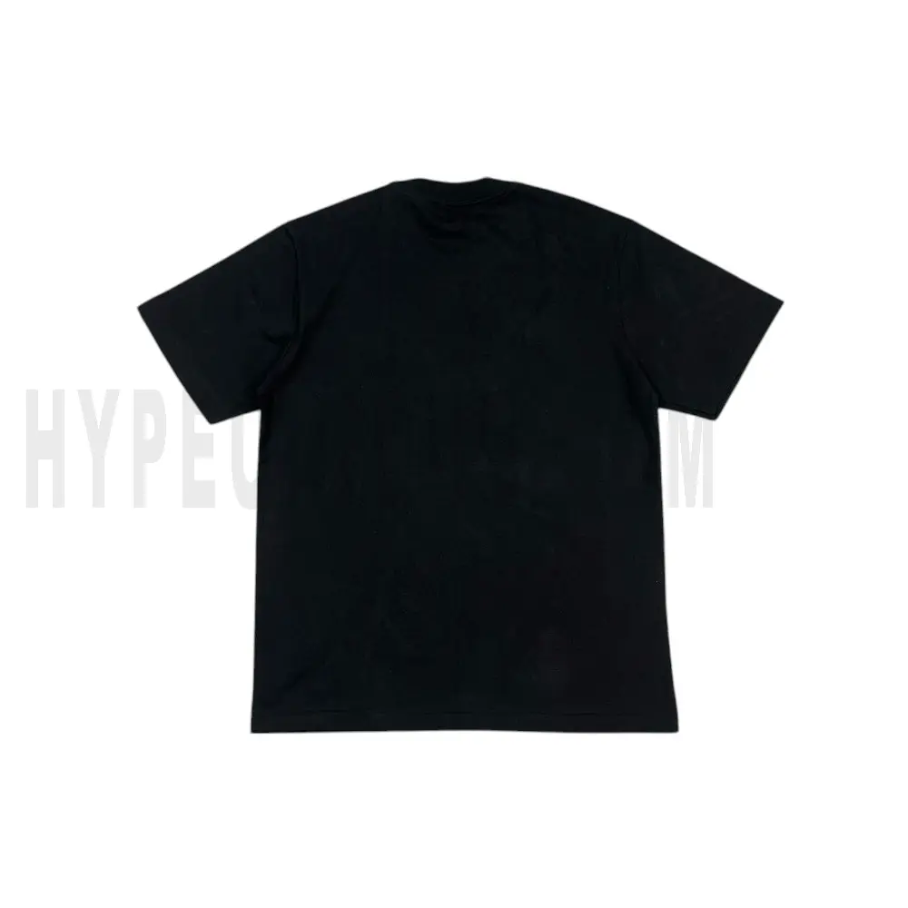 The back of the black clothes