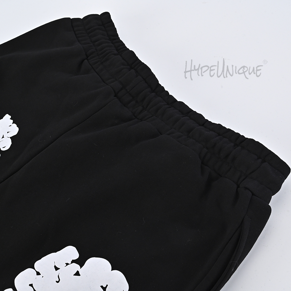 Denim Tears Cotton Wreath Sweatpants ’Black‘11