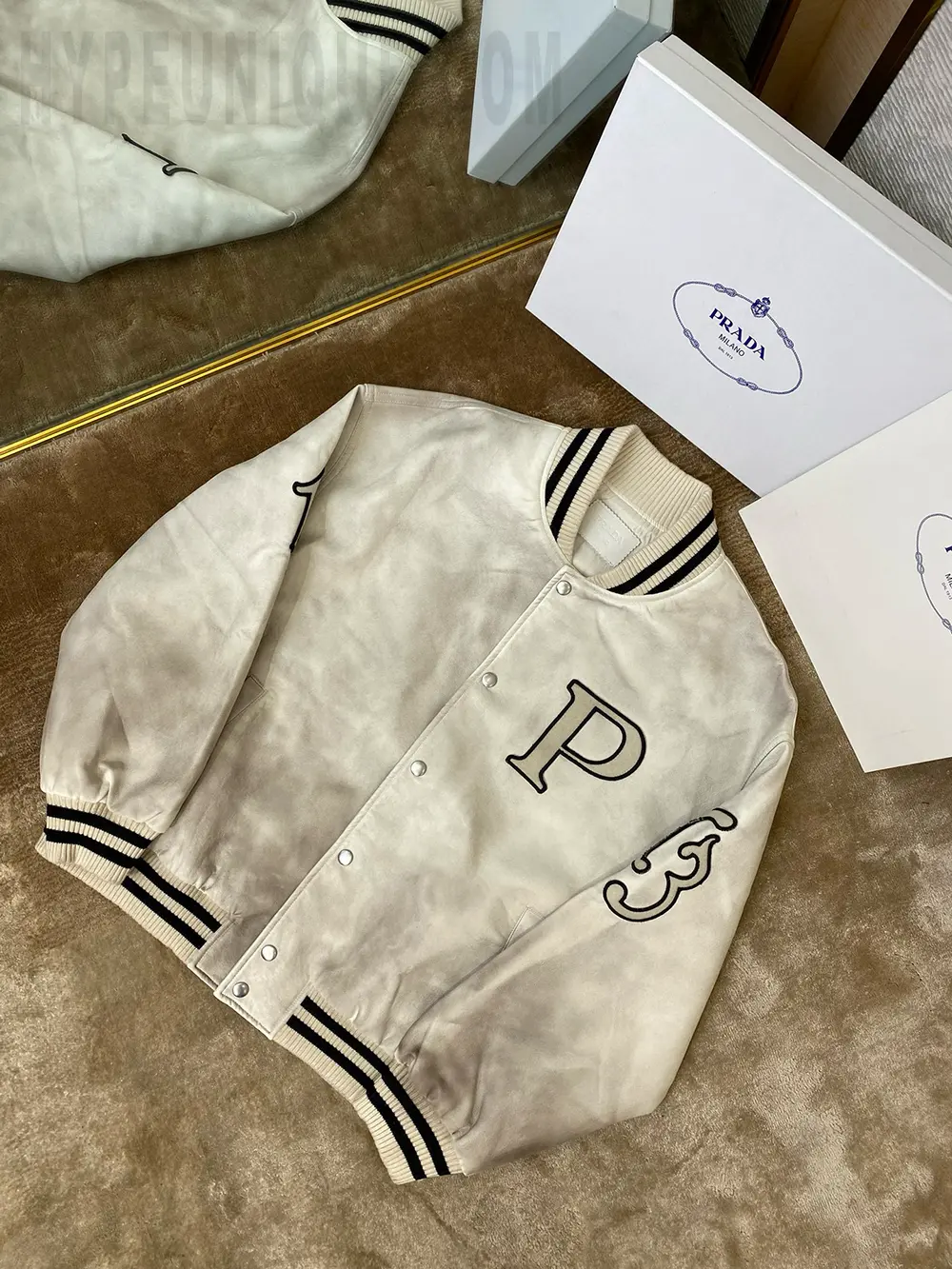 White jacket front view