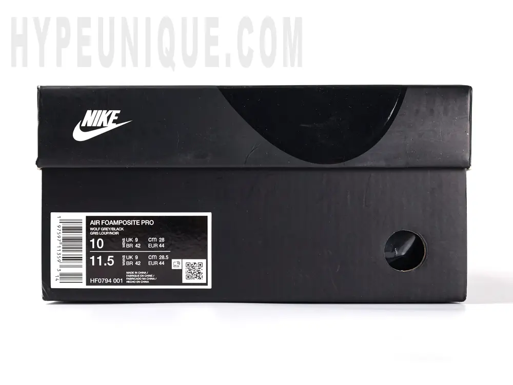 the original shoe box