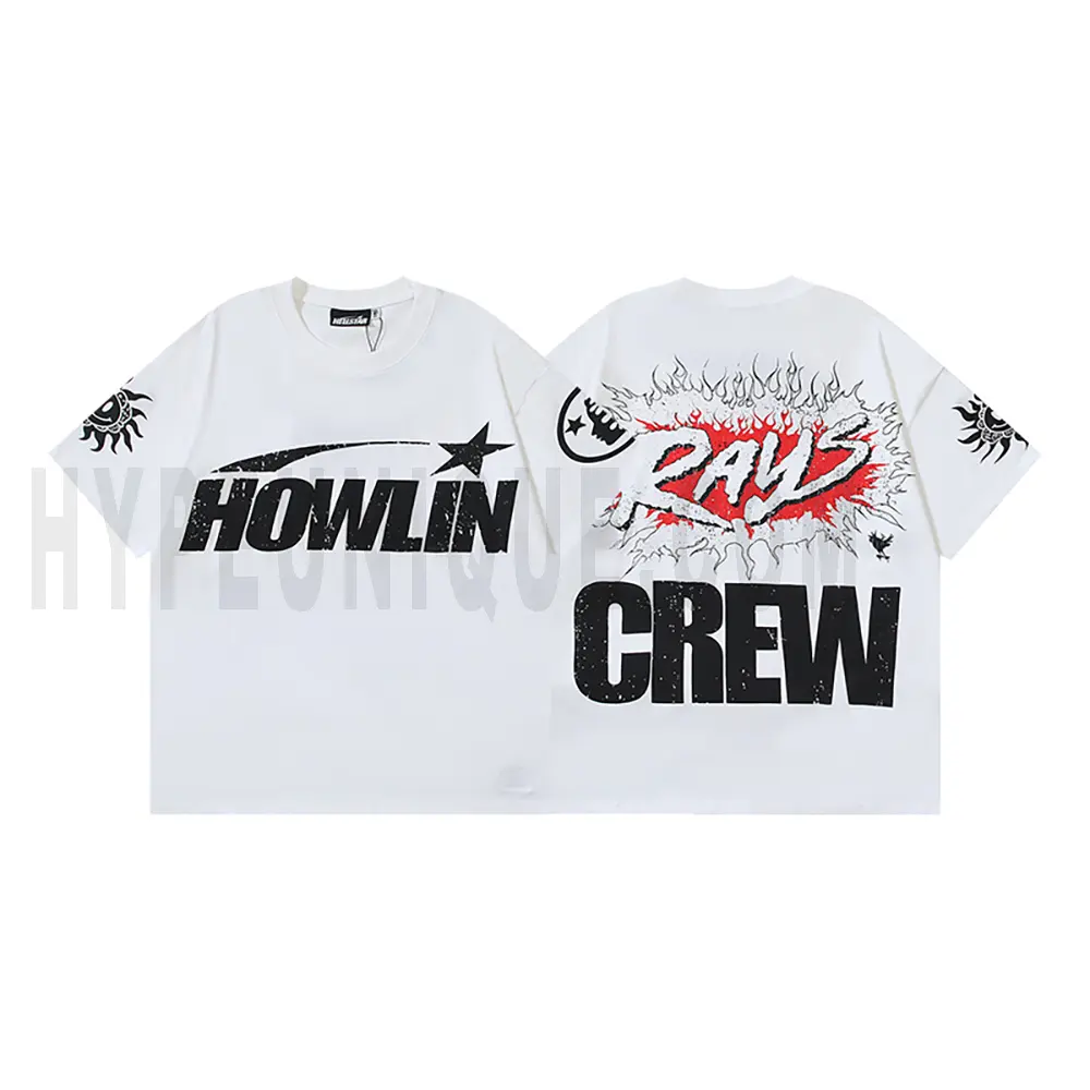 Hellstar Howlin’ Rays Street Crew T-Shirt