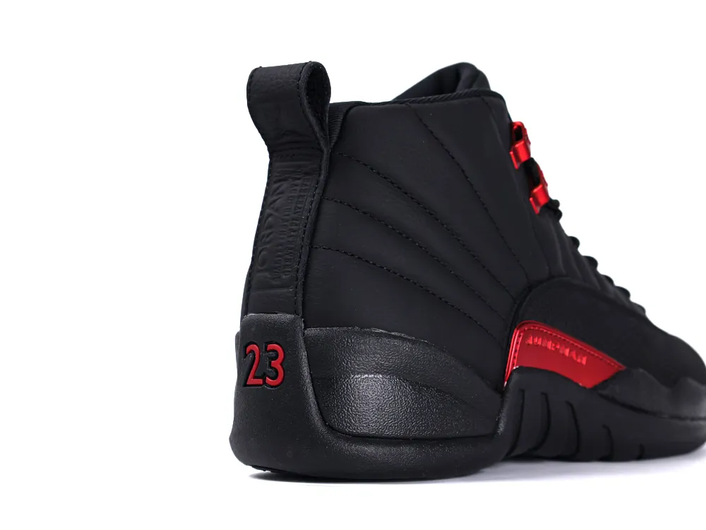 Jordan 12 Retro Bloodline Back Heel View