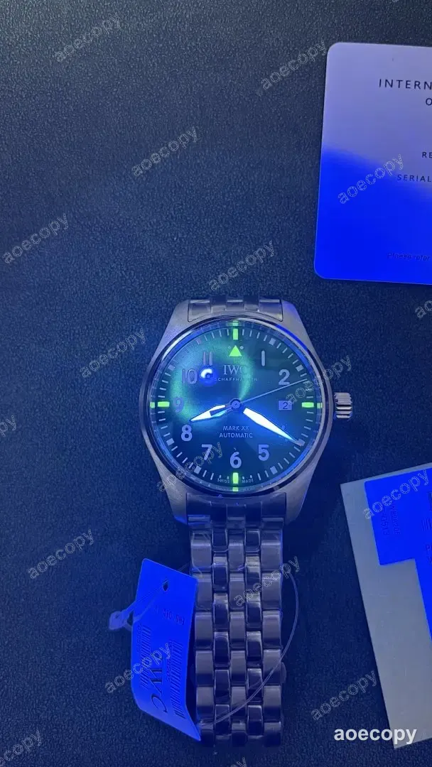 激安 アイ・ダブリュー・シー グリーン ウォッチ N級品 2892 No.0014