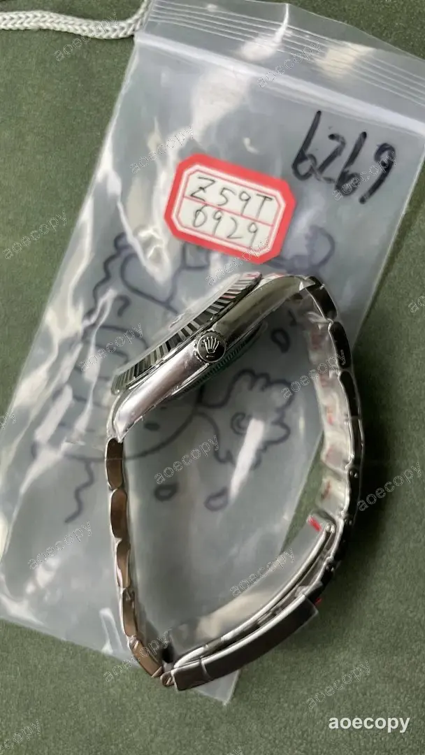 激安 ロレックス デイトジャスト ブルー ウォッチ N級品 Z59T6929 No.0105