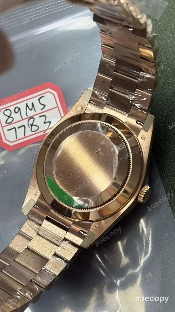 激安 ロレックス デイデイト ローズゴールド ウォッチ N級品 89M57783 No.0141