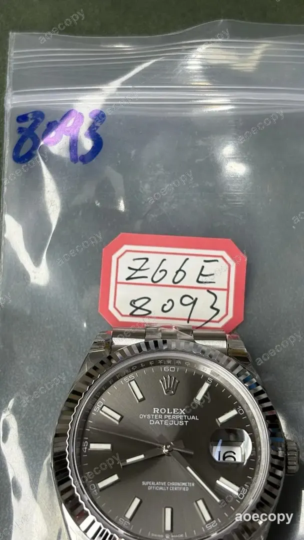 新作 ロレックス デイトジャスト グレー ウォッチ 偽物 Z66E8093 No.0109