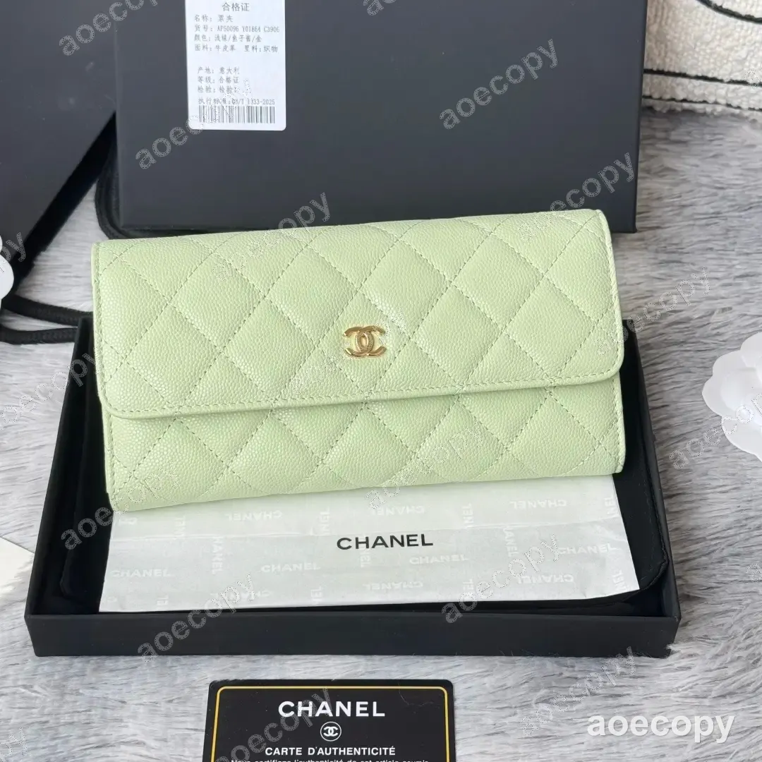 激安 シャネル クラシック フラップ グレインレザー ロングウォレット N級品 No.0088
