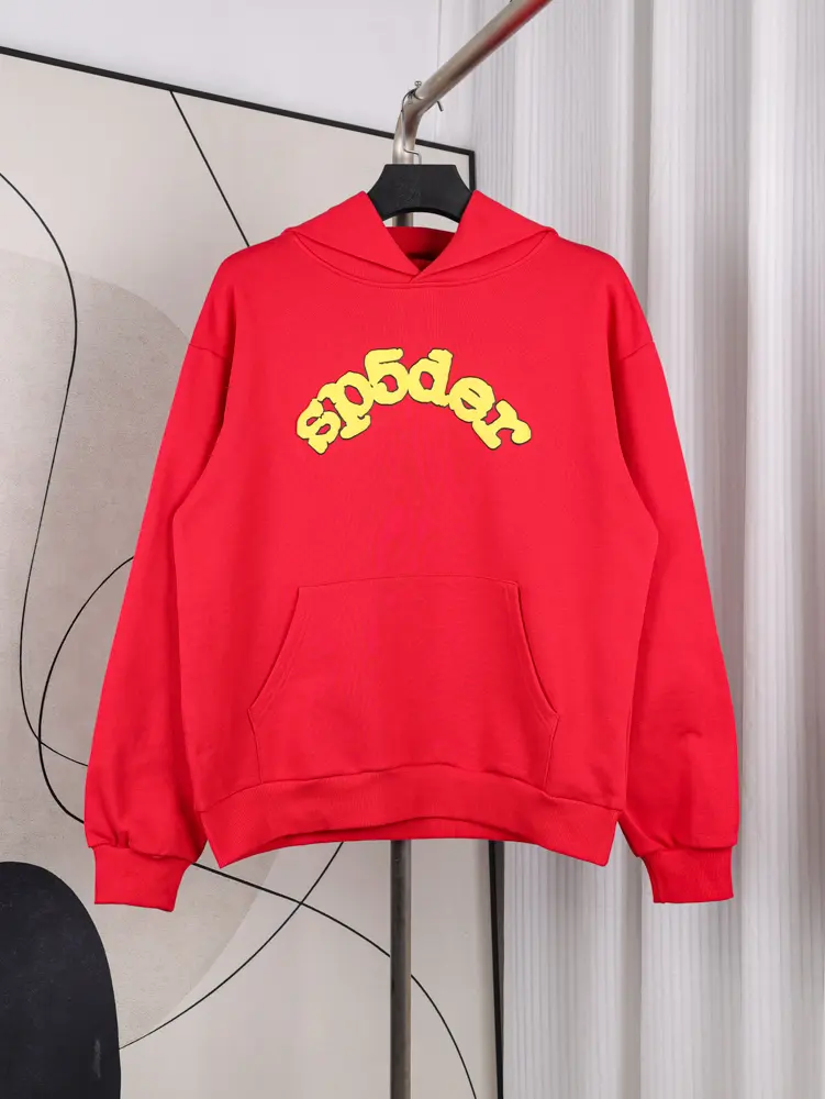 Sp5der OG Logo Hoodie ‘Red’