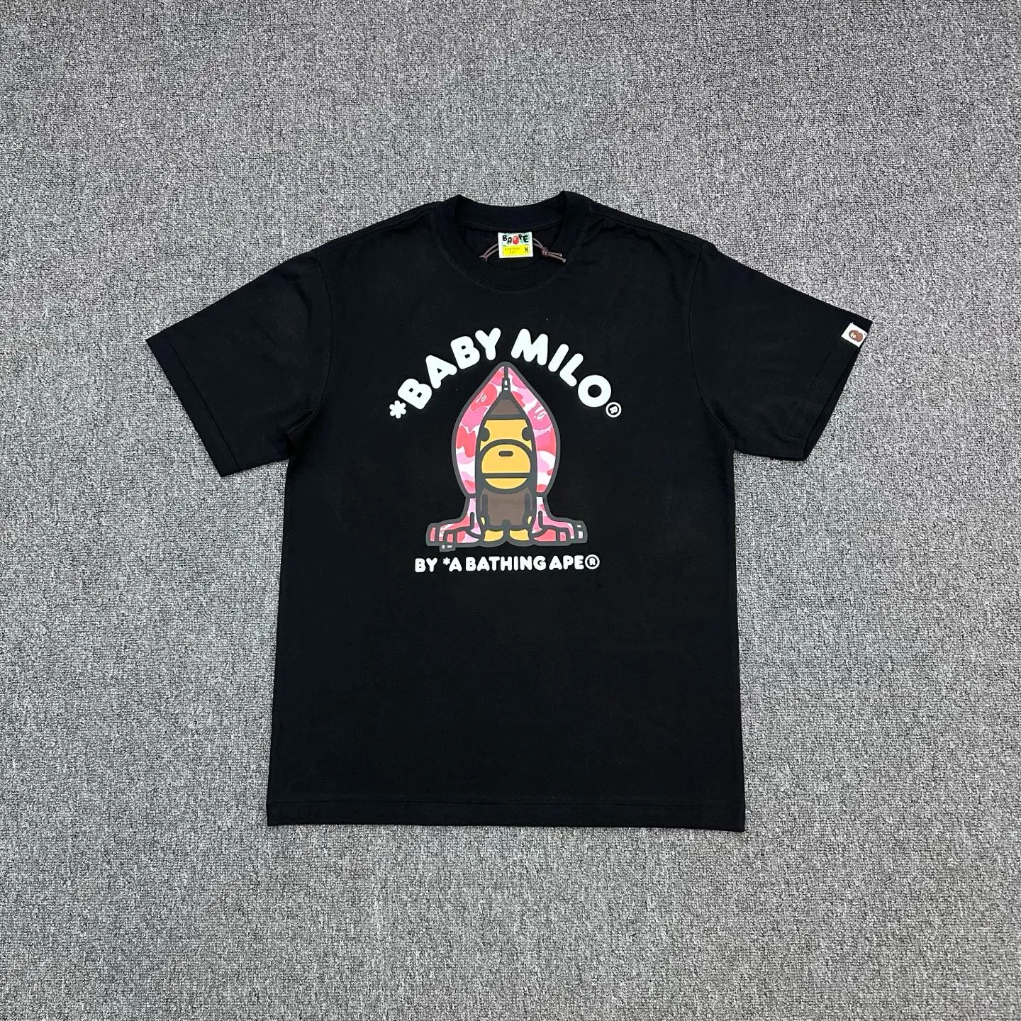 BAPE Cartoon Ape “Red” Camouflage T-Shirt