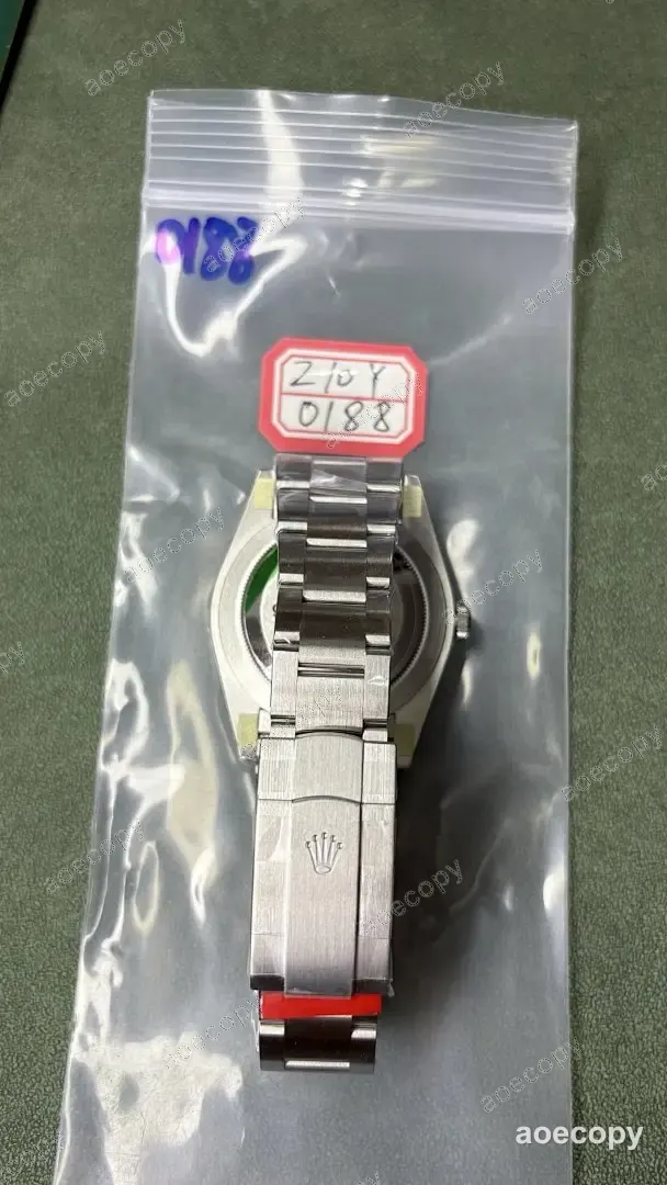 激安 ロレックス オイスターパーペチュアル グリーン ウォッチ N級品 Z10Y0188 No.0042