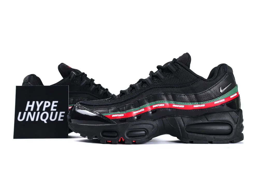 Undefeated x Air Max 95 “Black Metallic Silver”