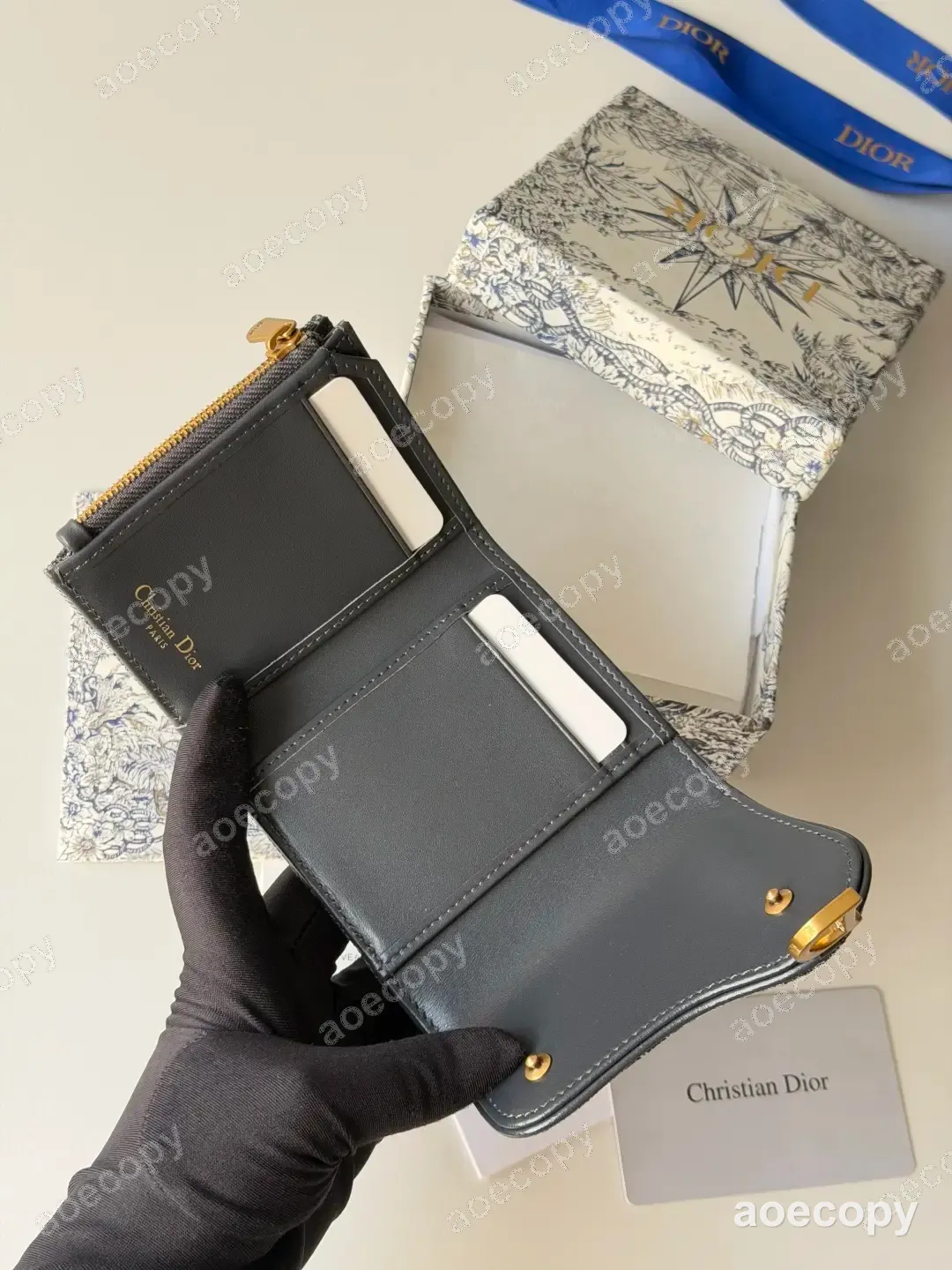 可愛い ディオール ウォレット 偽物 S5652CTZQ-M92 No.0042