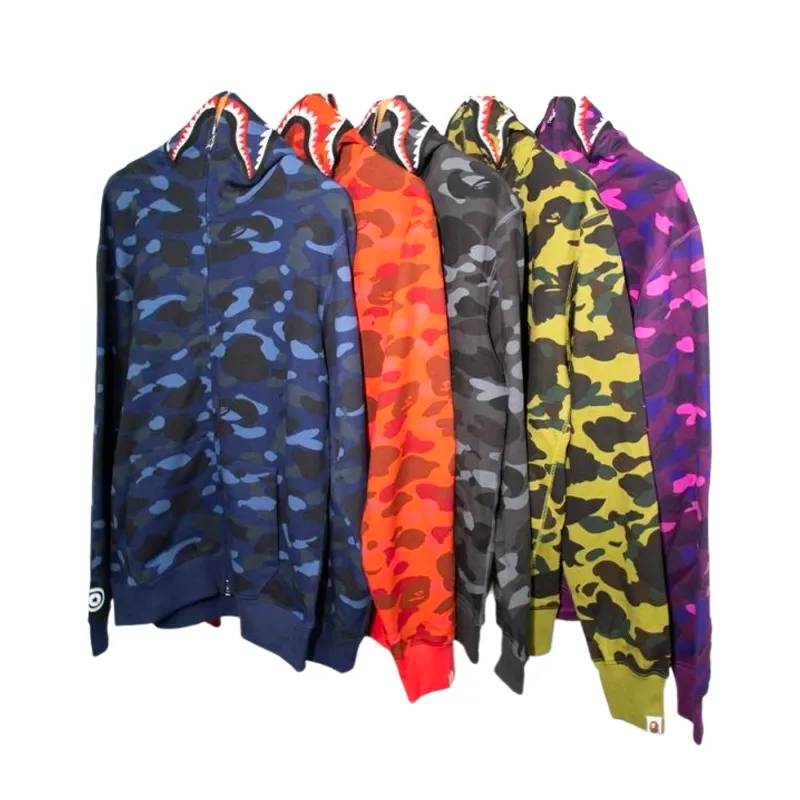 A Bathing Ape Bape Shark 1st Camo Hoodie [5 Colorway] Replica