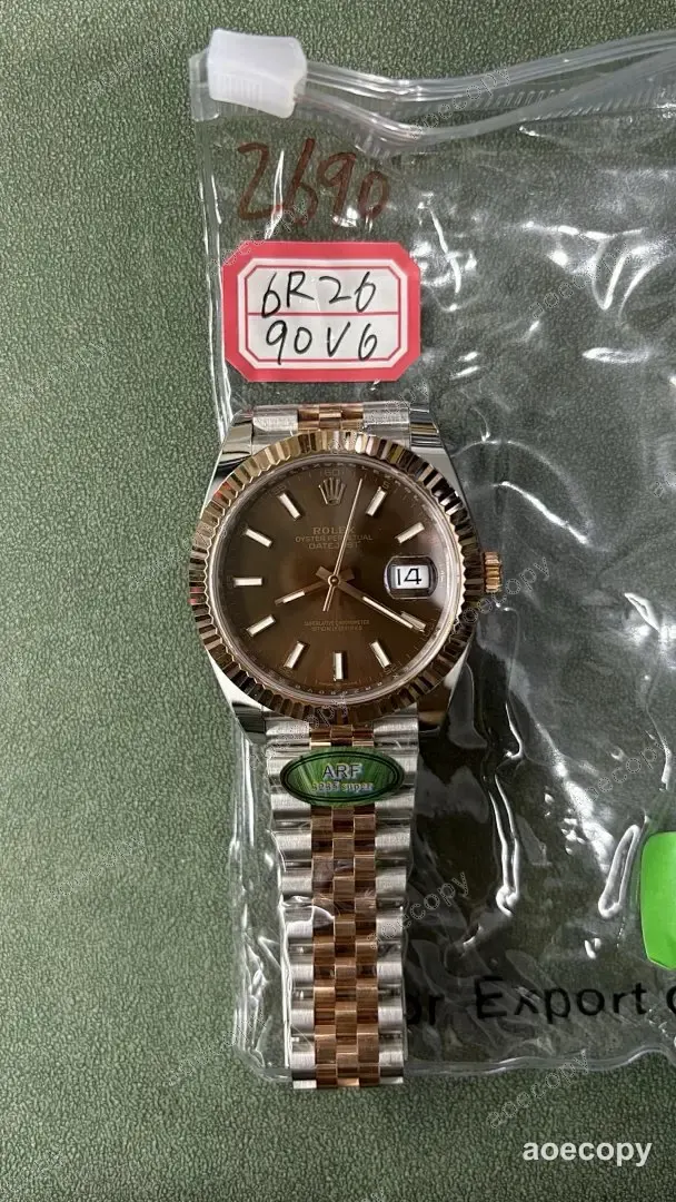 人気モデル ロレックス デイトジャスト ローズゴールド ウォッチ N級品 6R2690V6 No.0099