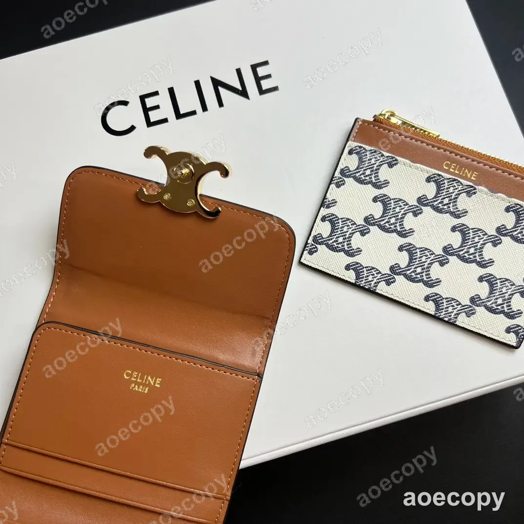 可愛い セリーヌ レザー ウォレット N級品 No.0031
